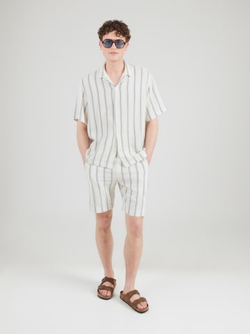 SELECTED - Ajuste confortable Ropa para correr 'SLHCAL' en blanco: frente