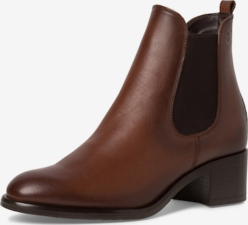 Chelsea Boots TAMARIS en marron : devant