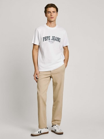 Pepe Jeans Shirt 'Derril' in Wit