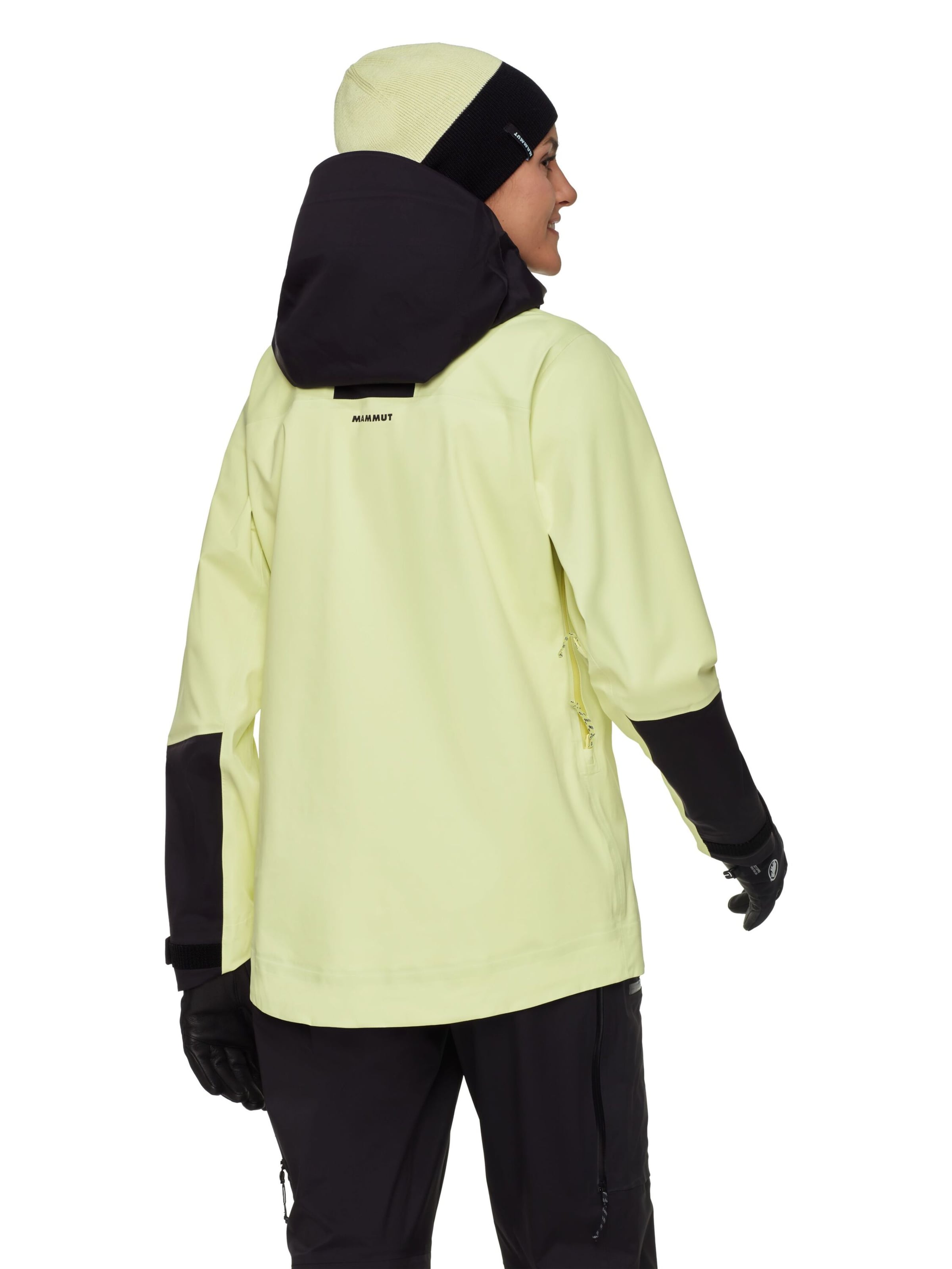 MAMMUT Outdoor Jacket 'Haldigrat' in Yellow