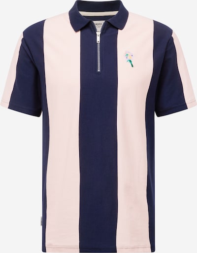 Wemoto Poloshirt 'Mesa' in marine / grün / flieder / rosa, Produktansicht