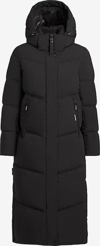 khujo Winter Coat in Black: front