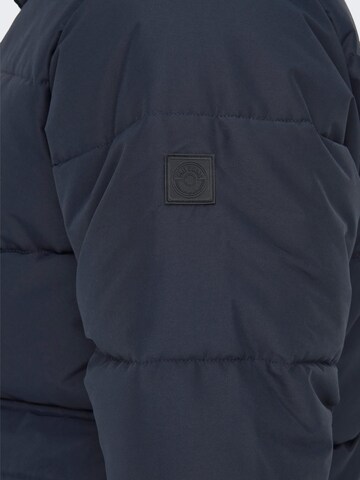 Only & Sons Winter jacket 'Carl' in Blue