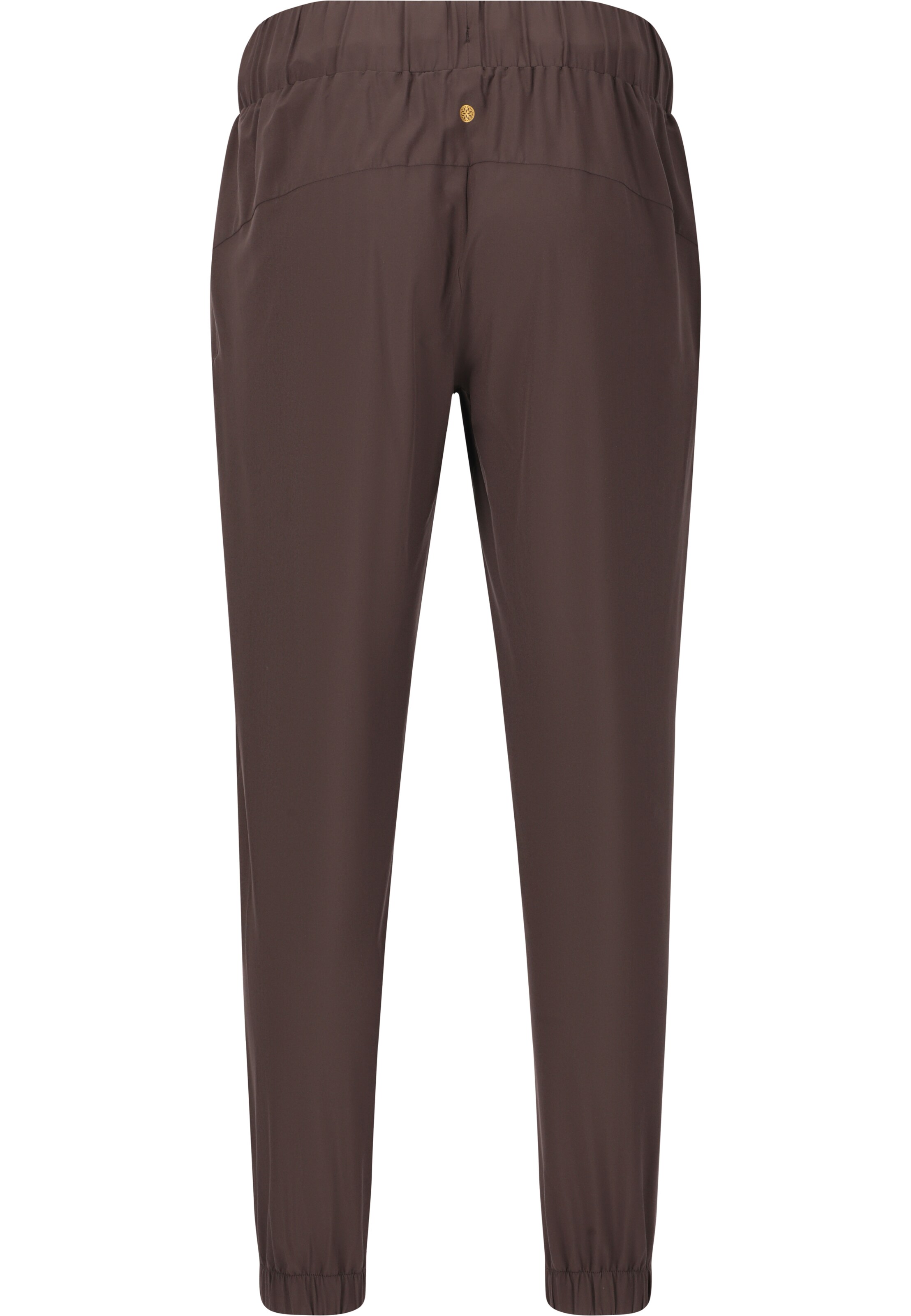 Athlecia Tapered Workout Pants 'Austberg' in Brown