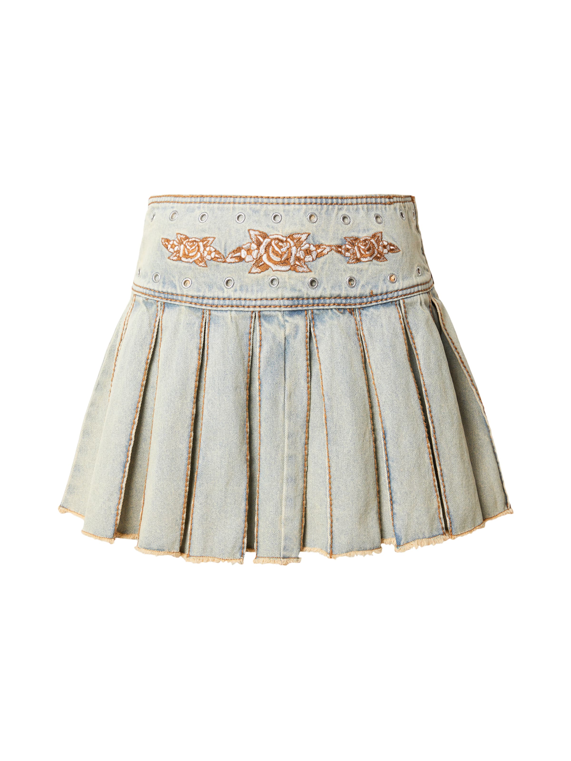 Ed Hardy Skirt in Blue: front