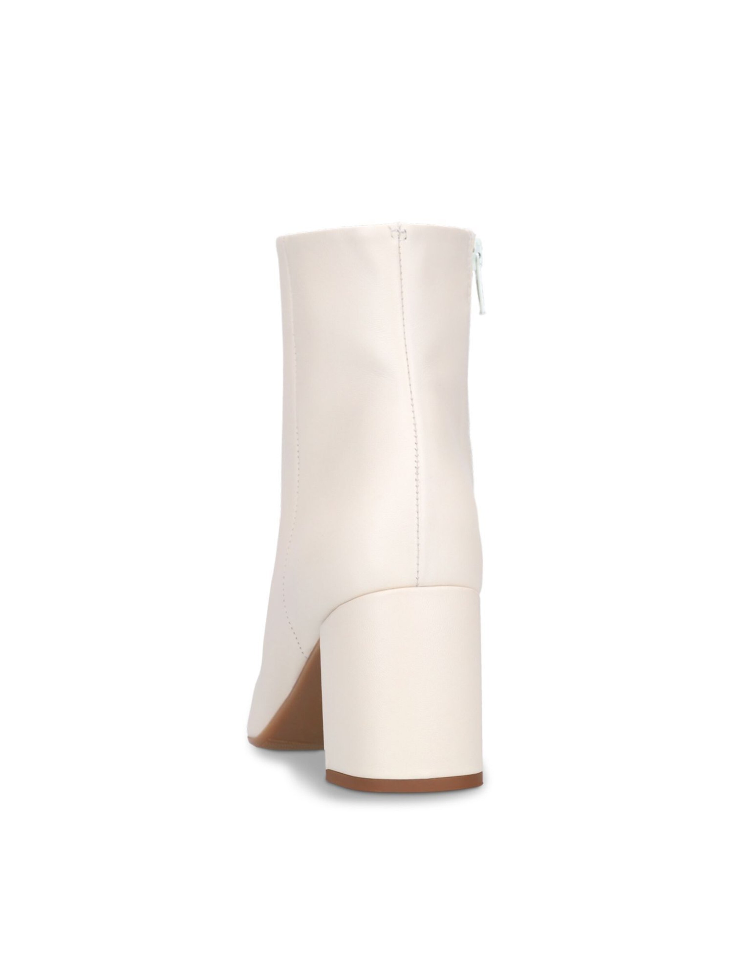 MANFIELD Stiefelette in Weiß