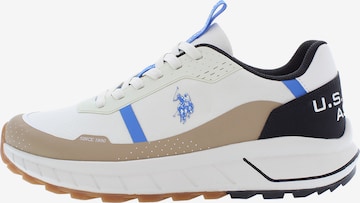 U.S. POLO ASSN. Sneakers laag 'Seth012' in Wit: voorkant