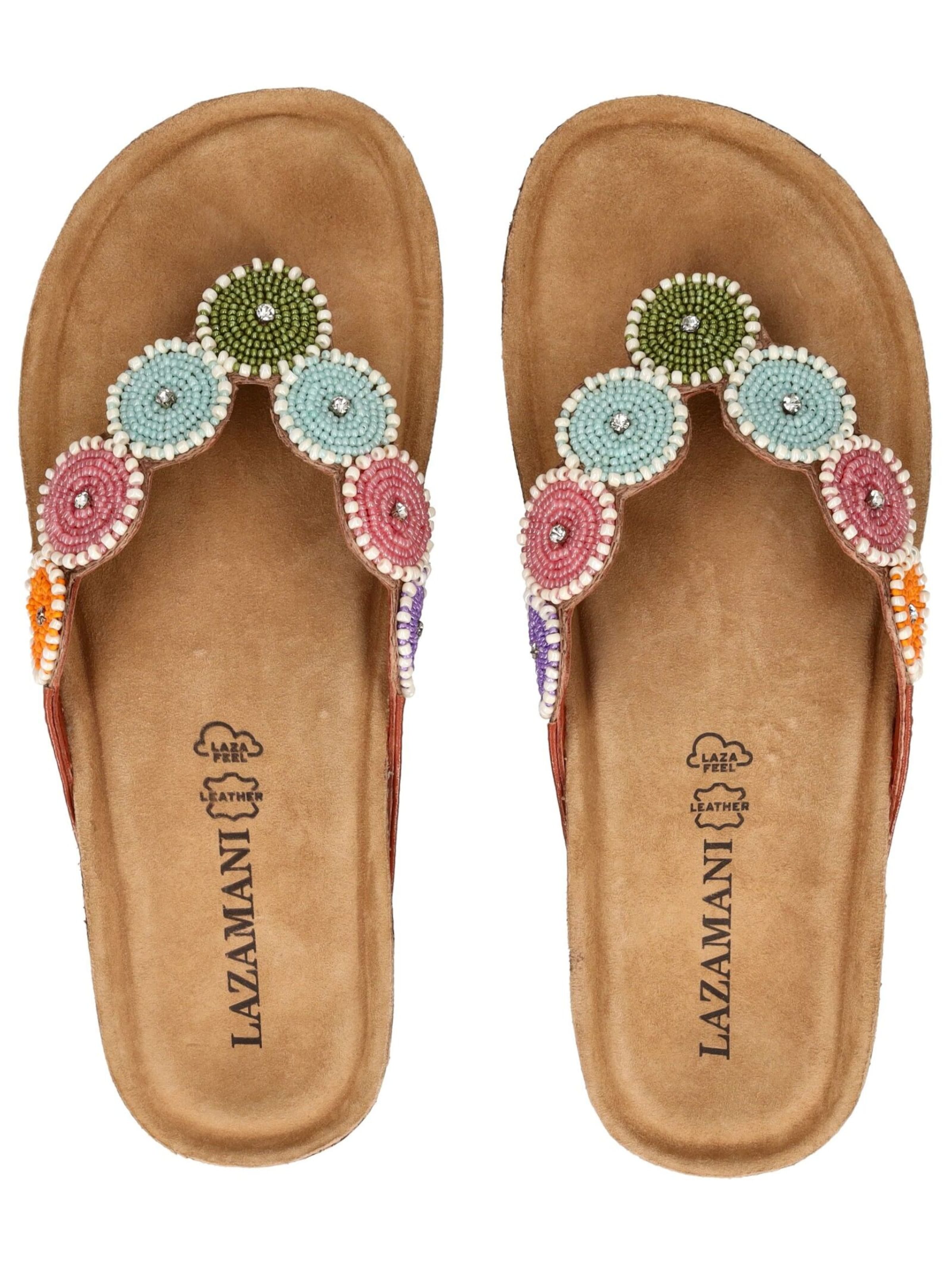 LAZAMANI Mule in Mixed colours