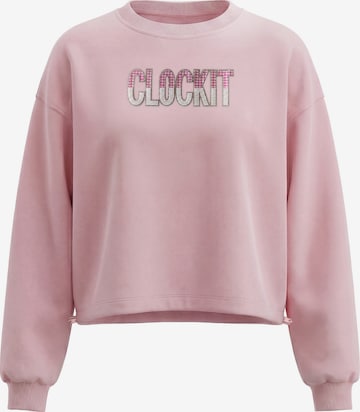 MYMO - Sweatshirt em rosa: frente