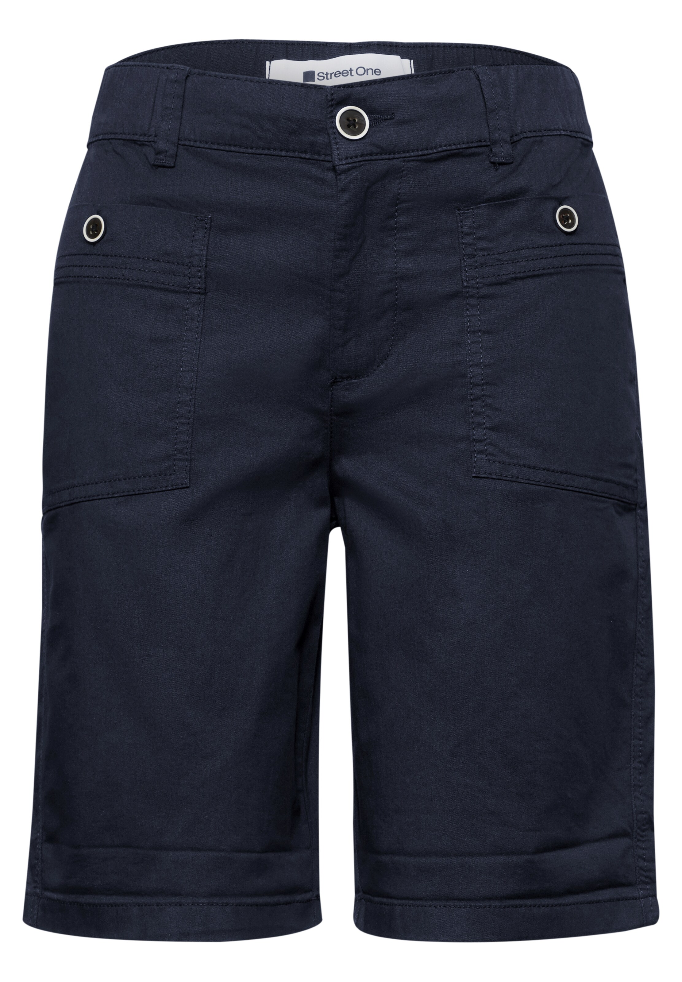 STREET ONE Bermuda in Blau: Vorderseite