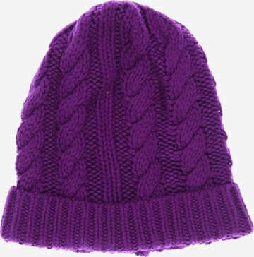 COMMA Hat & Cap in One size in Purple: front
