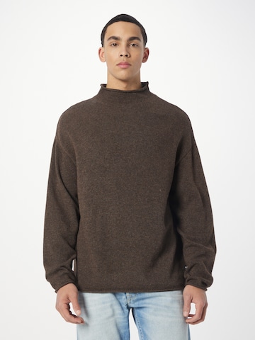 REPLAY Sweater in Brown: front