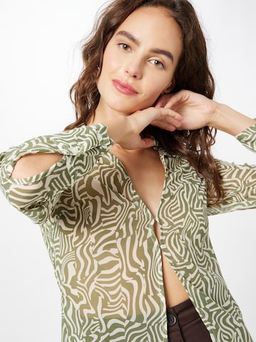 Abercrombie & Fitch Blouse in Green