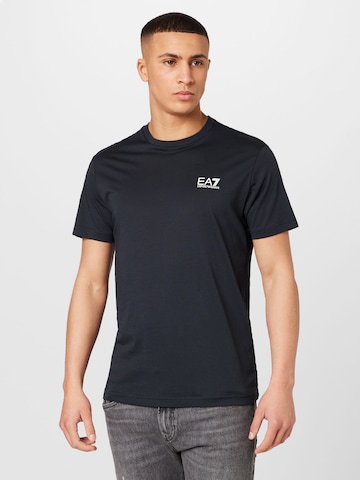 EA7 Emporio Armani T-shirt i blå: framsida