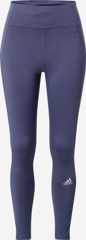 Pantalon de sport 'Own The Run Winter' ADIDAS SPORTSWEAR en bleu : devant