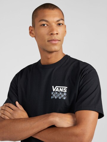 T-Shirt 'OFF THE WALL CHECKER' VANS en noir