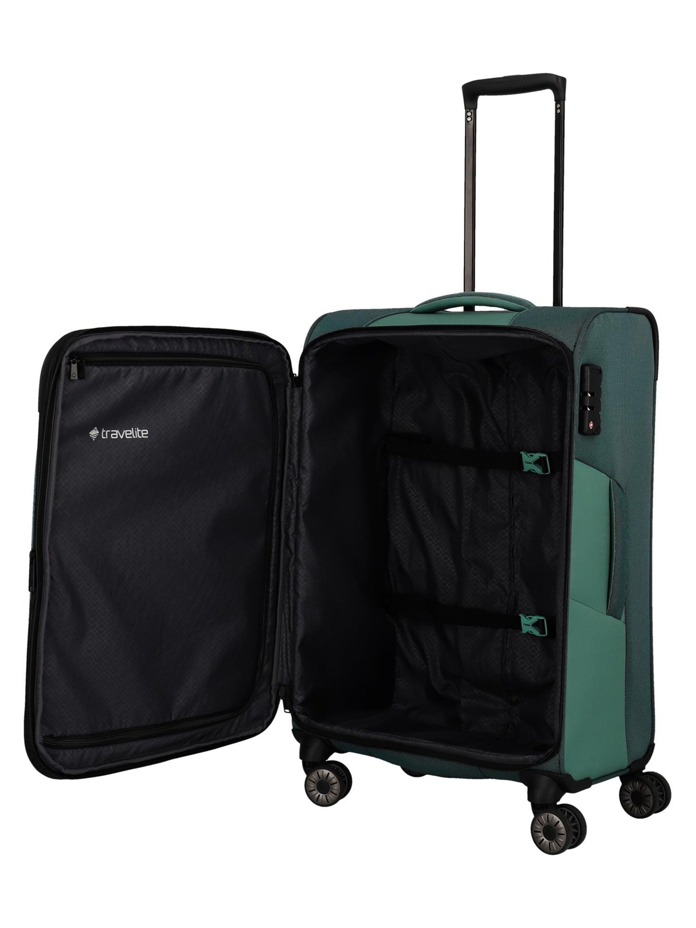 TRAVELITE Koffer in Groen