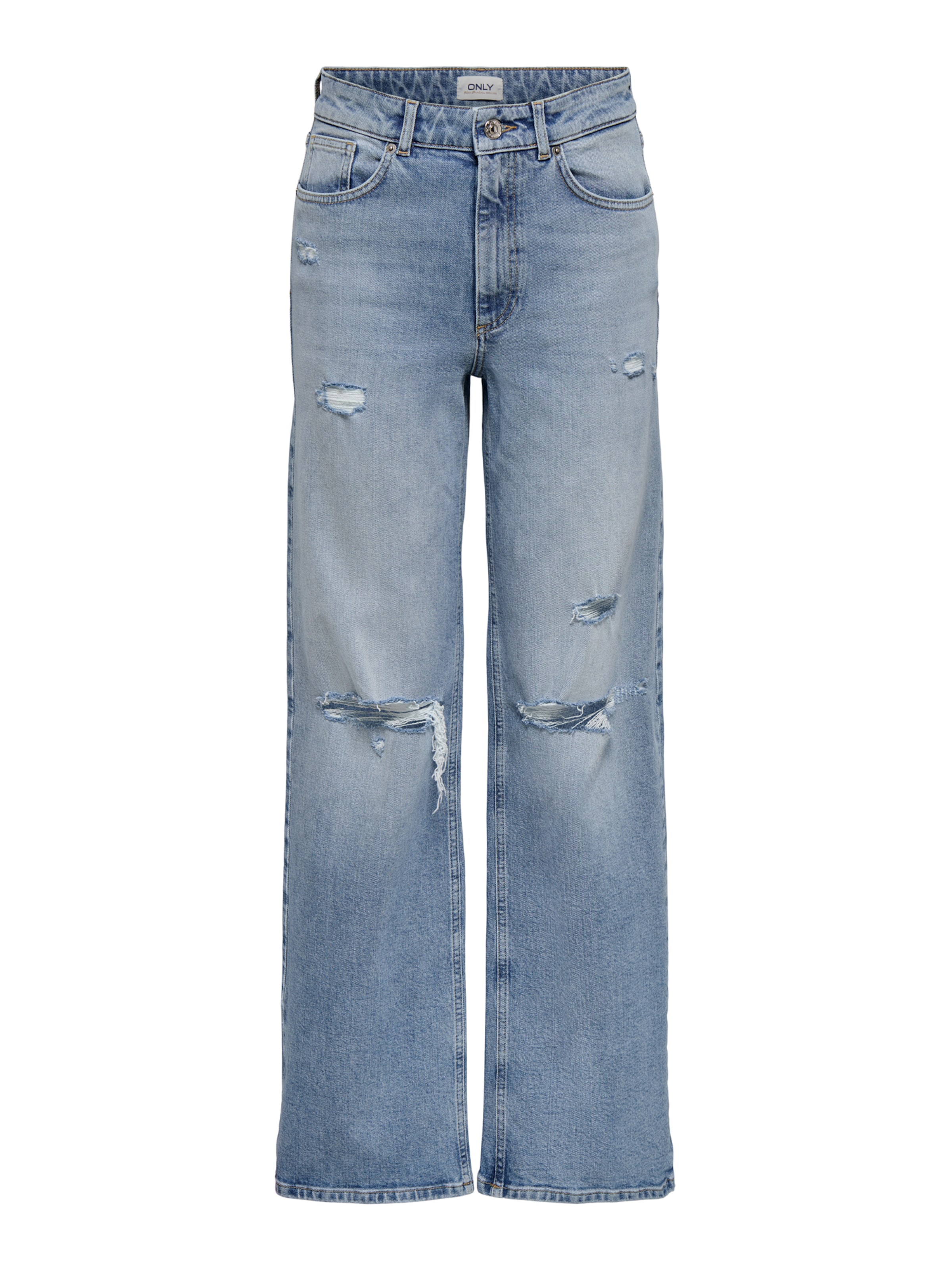 ONLY Широки крачоли Дънки 'ONLJUICY' в синьо: отпред