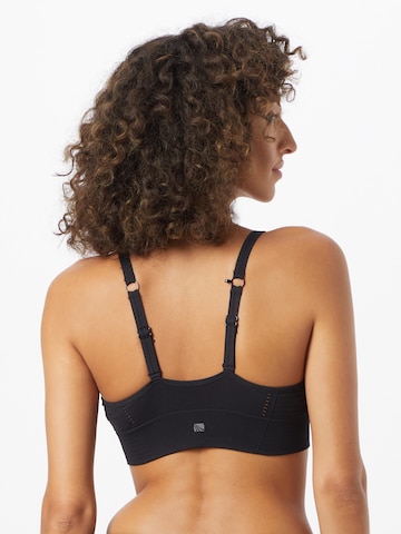 Bustino Reggiseno sportivo di Marika in nero