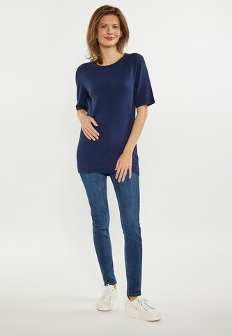 usha BLUE LABEL Свитер в Синий