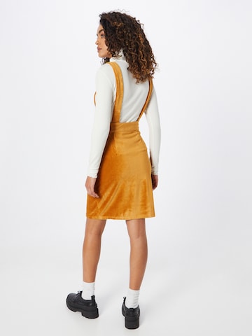 NEON & NYLON Overall Skirt 'KAIA' in Brown