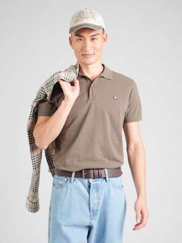 T-Shirt 'Dolphin' Petrol Industries en vert : devant