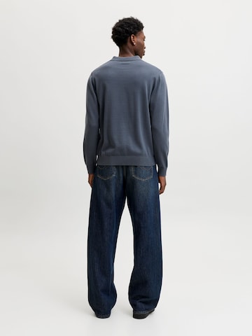 Pullover 'JJEBasic' di JACK & JONES in blu