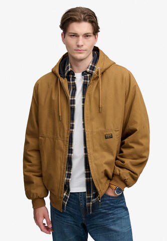 Superdry & Co Jacke in Braun: Vorderseite