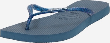 HAVAIANAS Žabky – modrá: přední strana