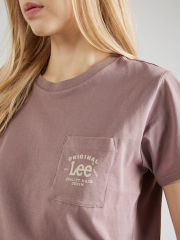 Lee T-shirt i lila