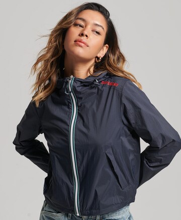 Superdry Between-season jacket in Blue: front