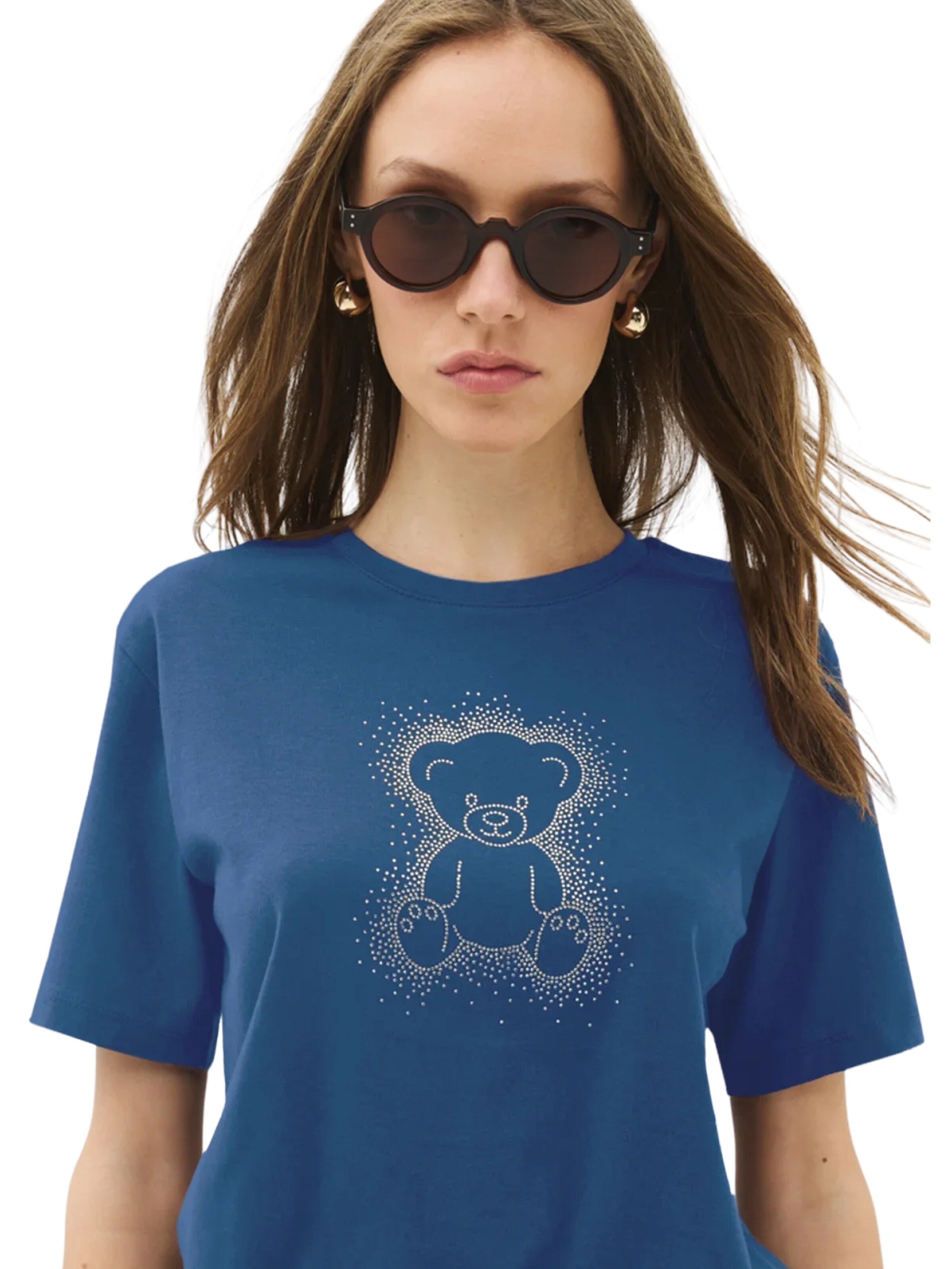 No Matter What Shirt in Blue