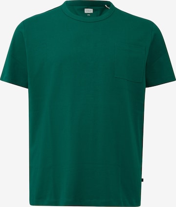 T-Shirt s.Oliver Men Big Sizes en vert : devant