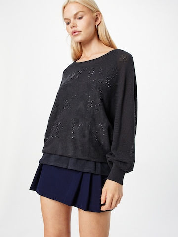 Soccx - Pullover em preto: frente