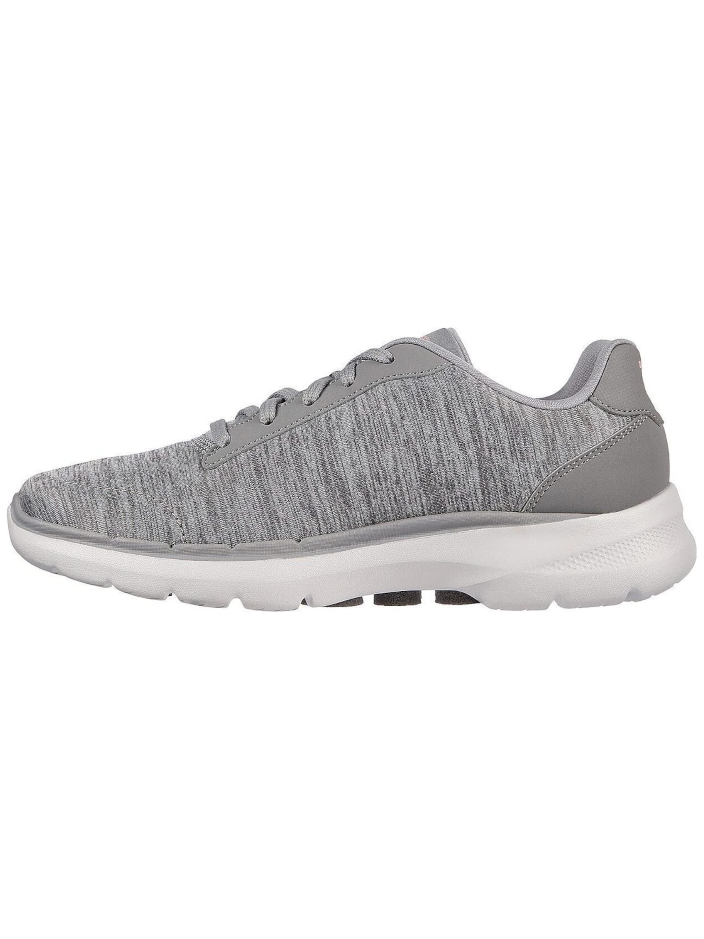 SKECHERS Sneakers laag 'Skechers Go Walk 6 - Magic Me' in Grijs