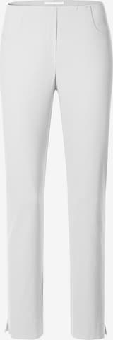 STEHMANN Slim fit Pants 'Loli' in White: front