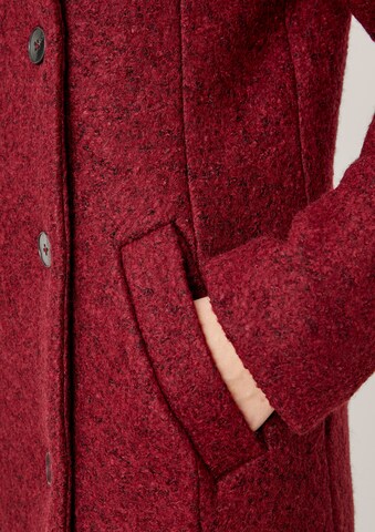 s.Oliver Between-Seasons Coat in Red