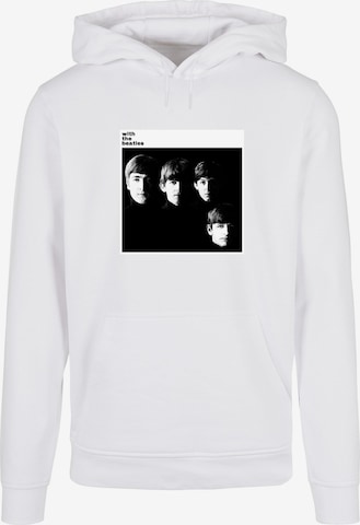 Merchcode Sweatshirt in Wit: voorkant
