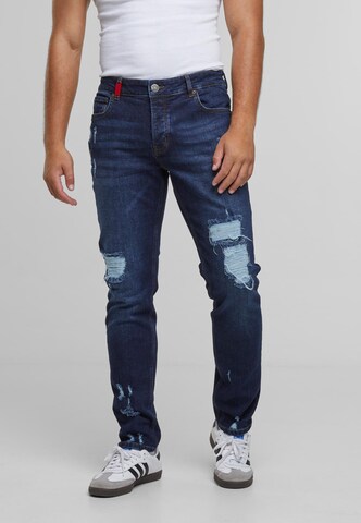 2Y Premium Regular Jeans 'Miguel' in Blauw
