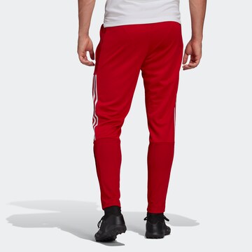 ADIDAS SPORTSWEAR Tapered Sporthose 'Tiro 21' in Rot