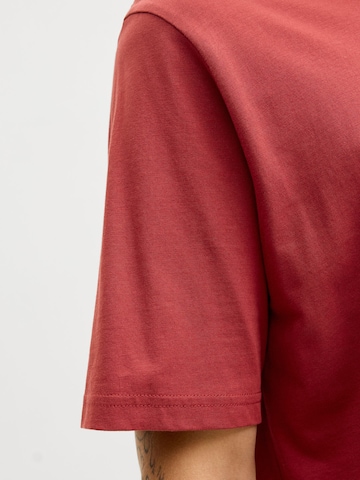 JACK & JONES Shirt 'X-Mas' in Red