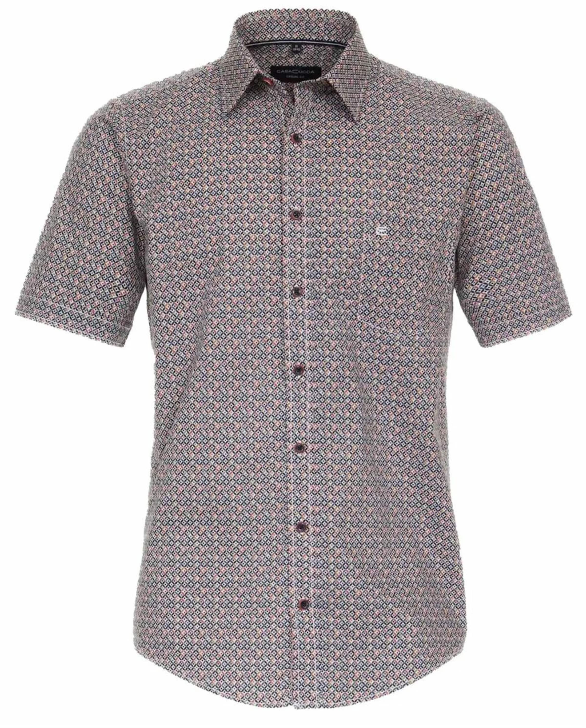 CASAMODA Comfort fit Button Up Shirt in Blue: front