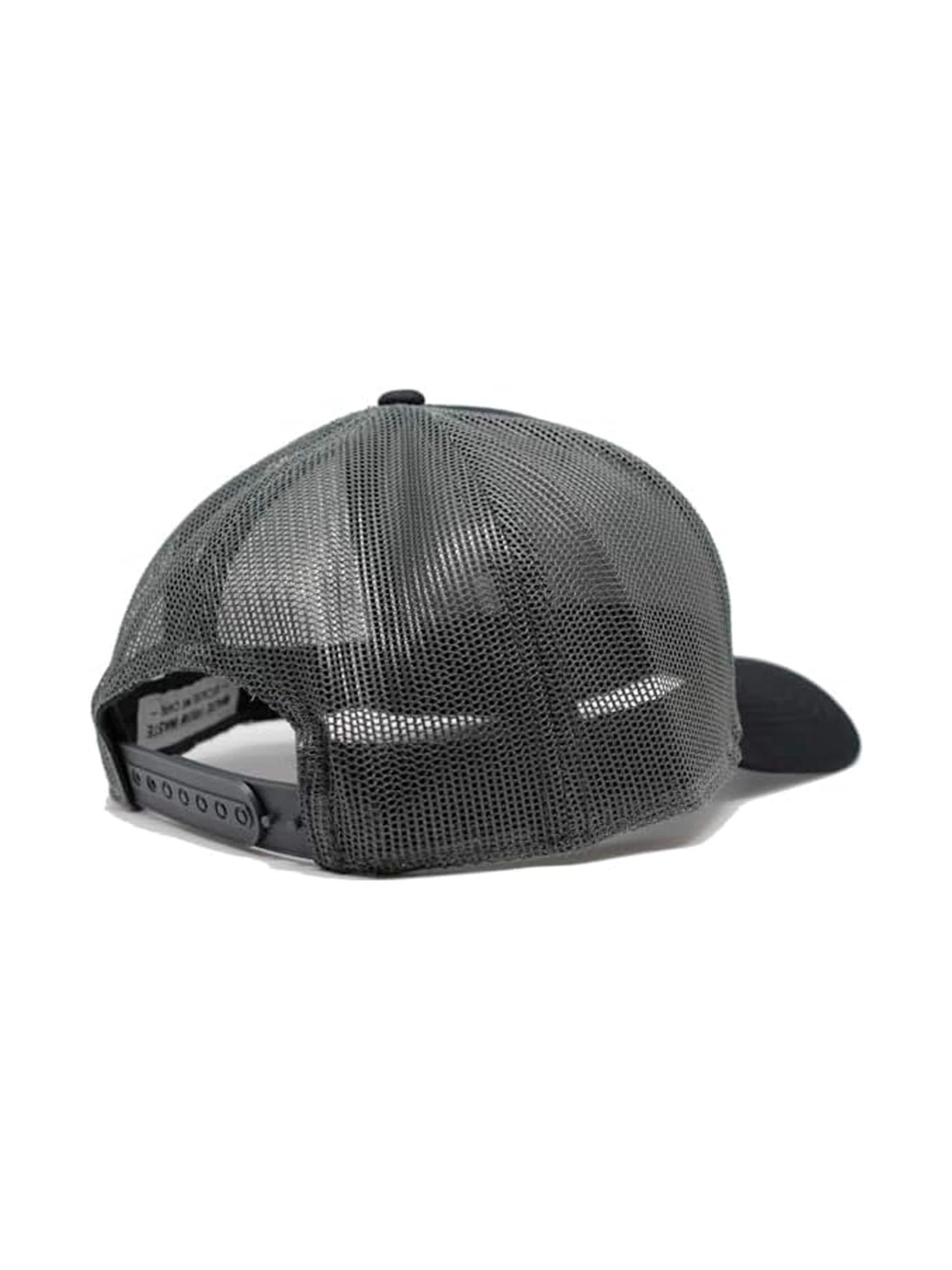 Surf Monkey Athletic Cap in Black