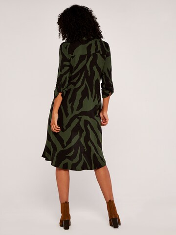 Apricot Oversized Dress in Green