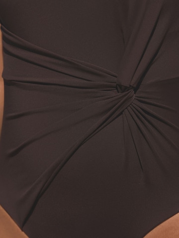 Next Bustier Badpak in Bruin