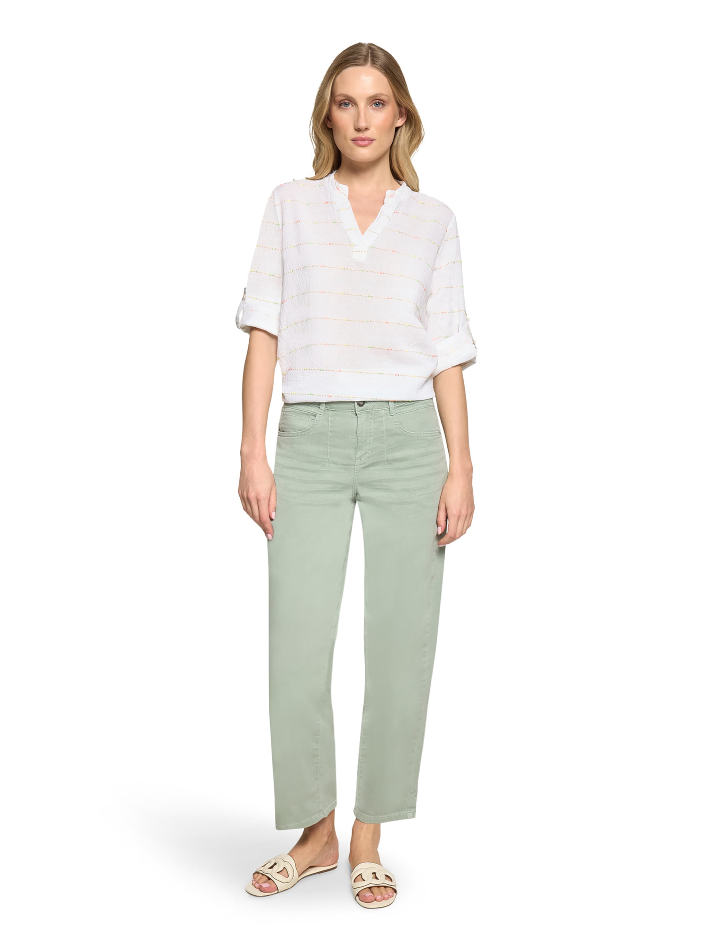 Chemisier Cartoon en blanc