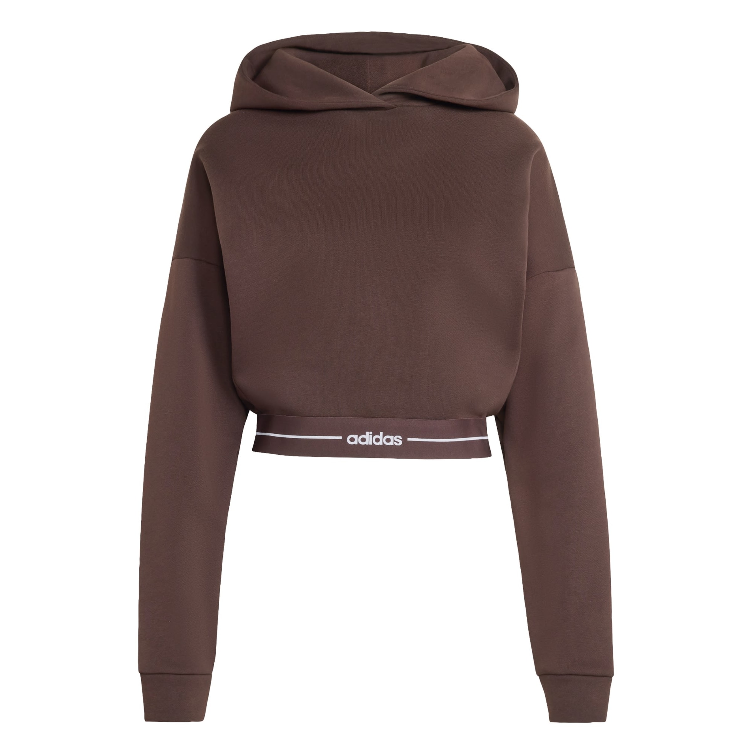 ADIDAS PERFORMANCE Sports sweatshirt 'Hyperglam' in Brown: front