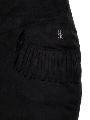 Queen Kerosin Skirt in Black