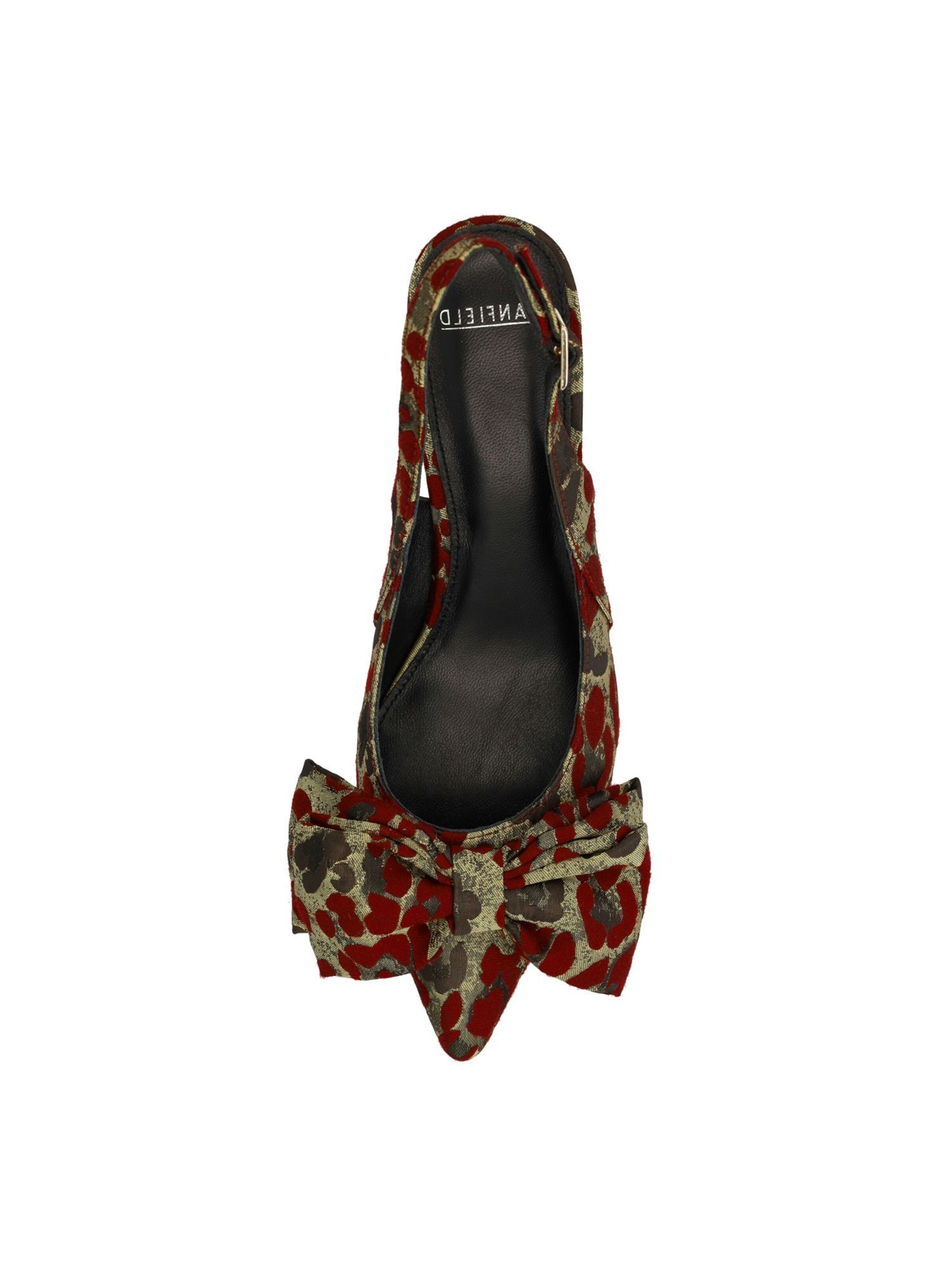 MANFIELD Slingpumps in Rood