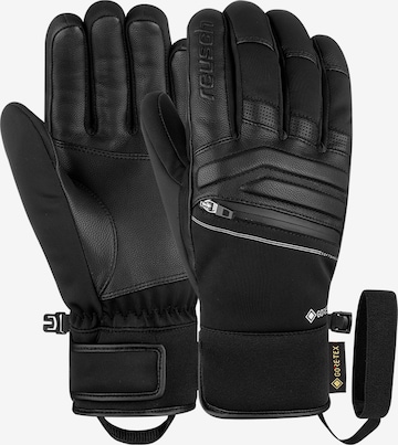 REUSCH Athletic Gloves 'Mercury' in Black: front